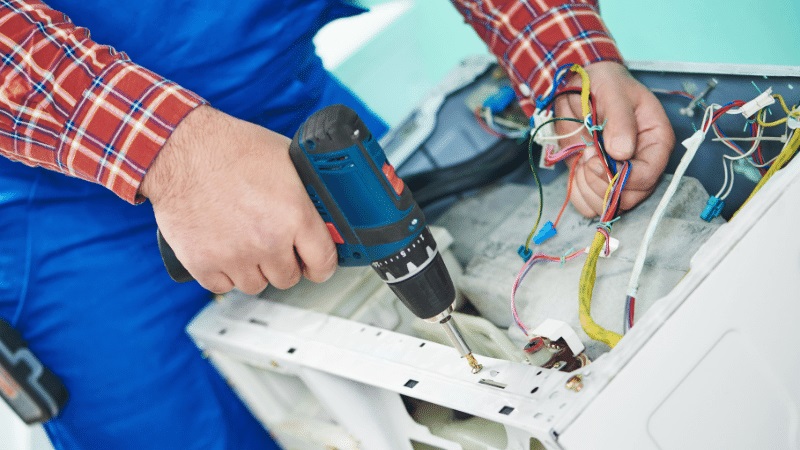Başiskele Toshiba Toshiba çamaşır makinesi kart tamiri – Su almama arızası orijinal parça ile giderildi. - Teknik servis örneği